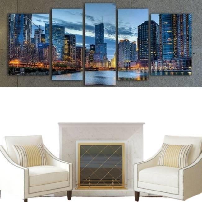 Chicago Vintage Gemälde