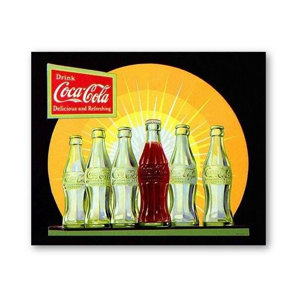 Vintage Coca-Cola-Gemälde
