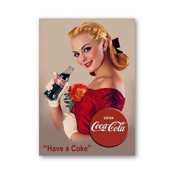 Vintage Coca-Cola-Gemälde