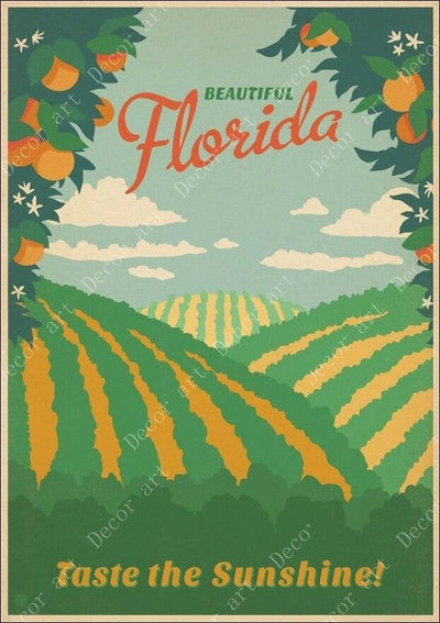 Florida Vintage Gemälde