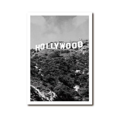 Vintage Hollywood-Gemälde