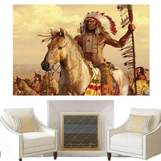 Vintage indianische Malerei