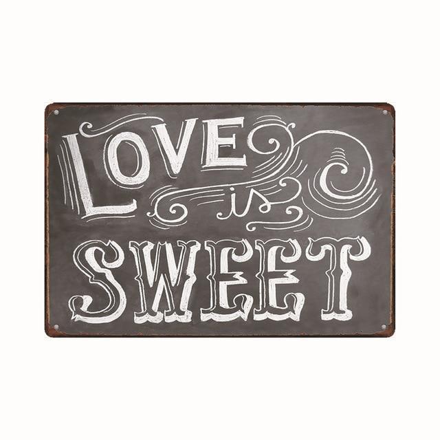 Vintage Metallmalerei