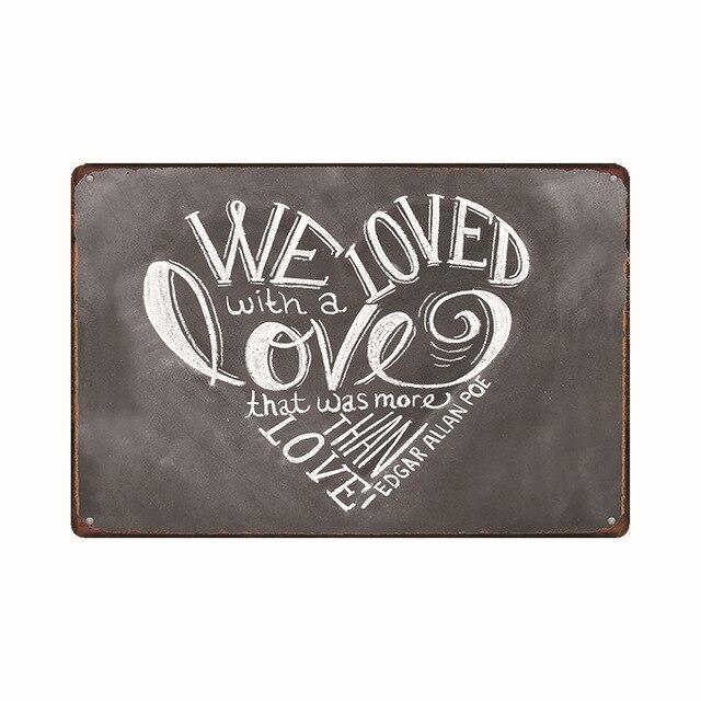 Vintage Metallmalerei