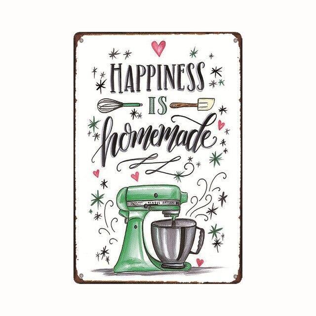 Vintage Metallmalerei