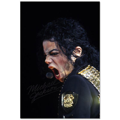 Vintage Michael Jackson Gemälde