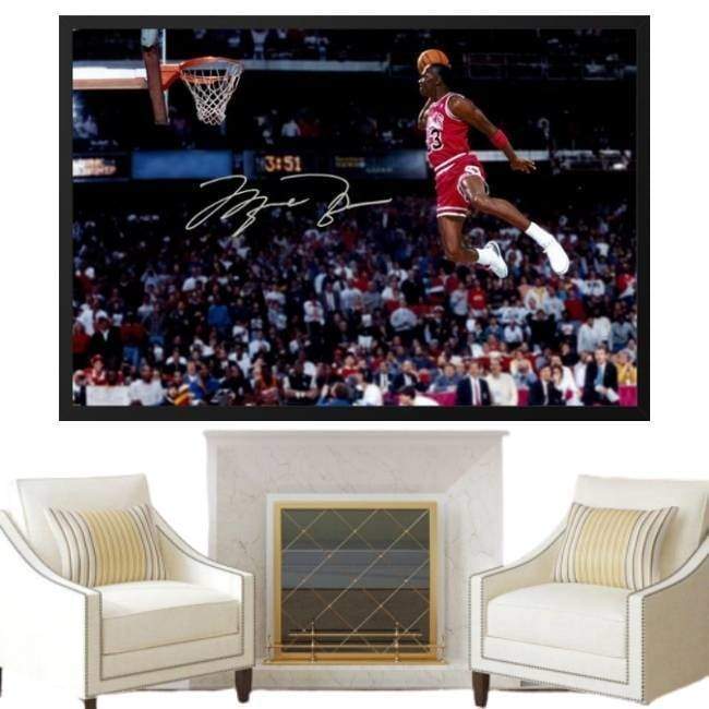 Vintage Michael Jordan Gemälde