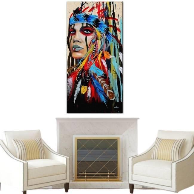 Indisches Vintage-Gemälde Indisches Gemälde