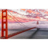 Vintage San Francisco Bridge Gemälde