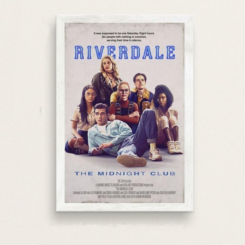 Vintage Riverdale-Gemälde