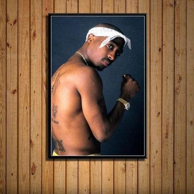Vintage Tupac-Gemälde