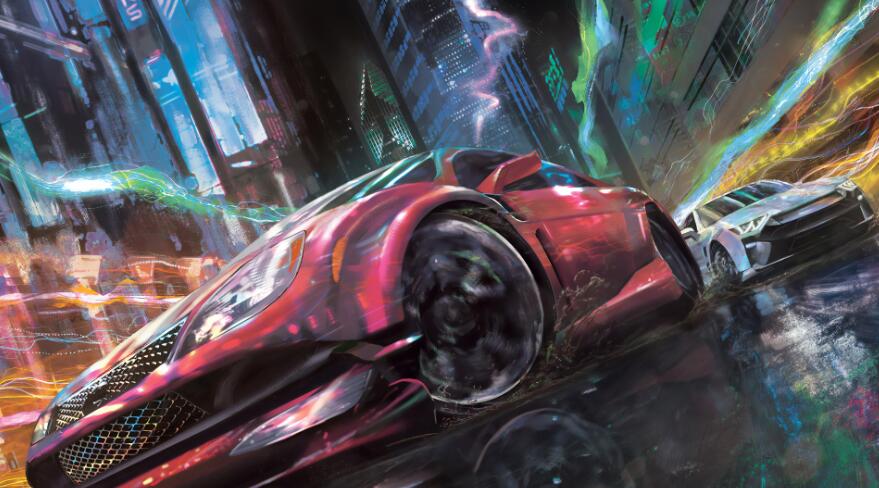 Vintage-Wohnzimmergemälde