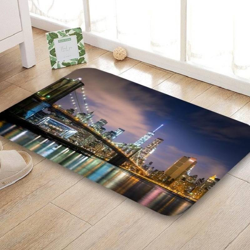 Vintage Badematte New York