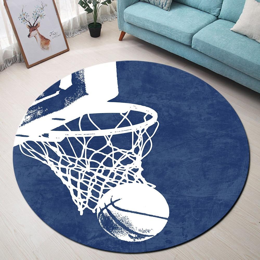 Vintage Basketballteppich