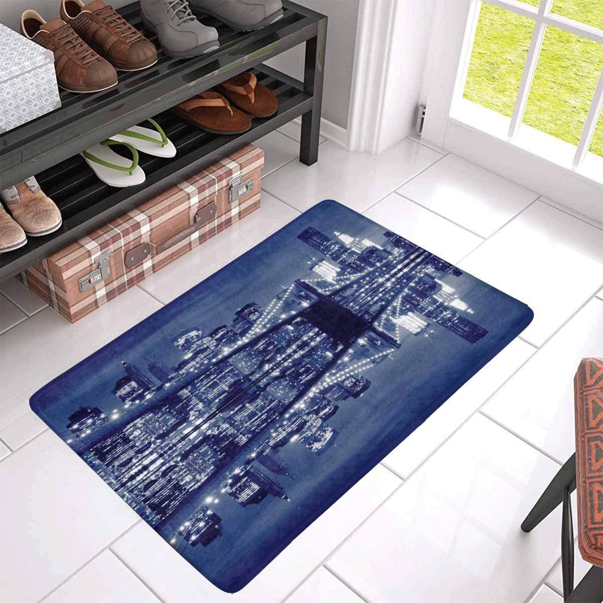 Vintage New Yorker Büroteppich