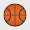 Vintage Basketball-Bodenmatte