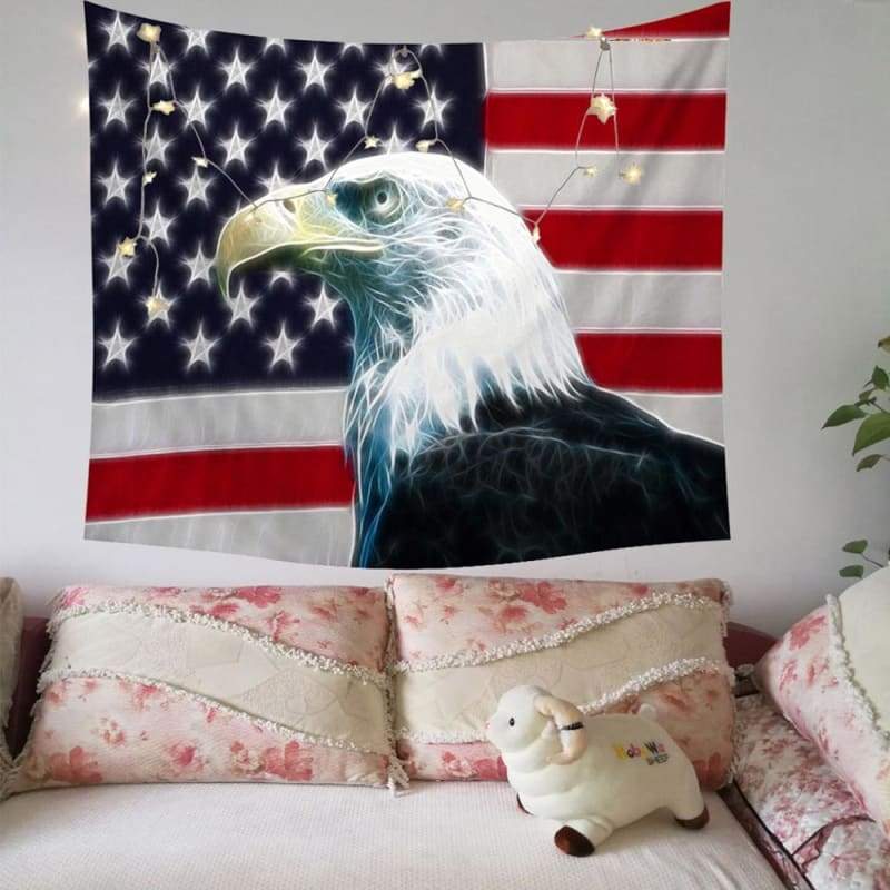 Amerikanischer Vintage Wandteppich