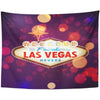 Vintage Las Vegas Wandteppich