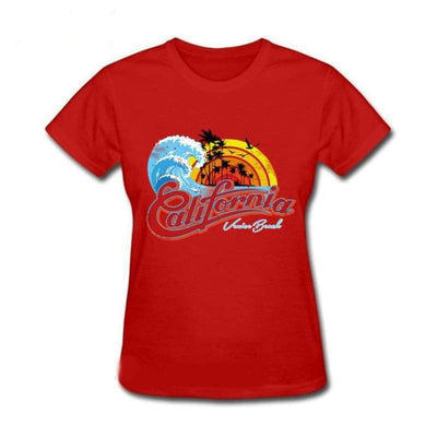 Vintage California T-Shirt für Damen