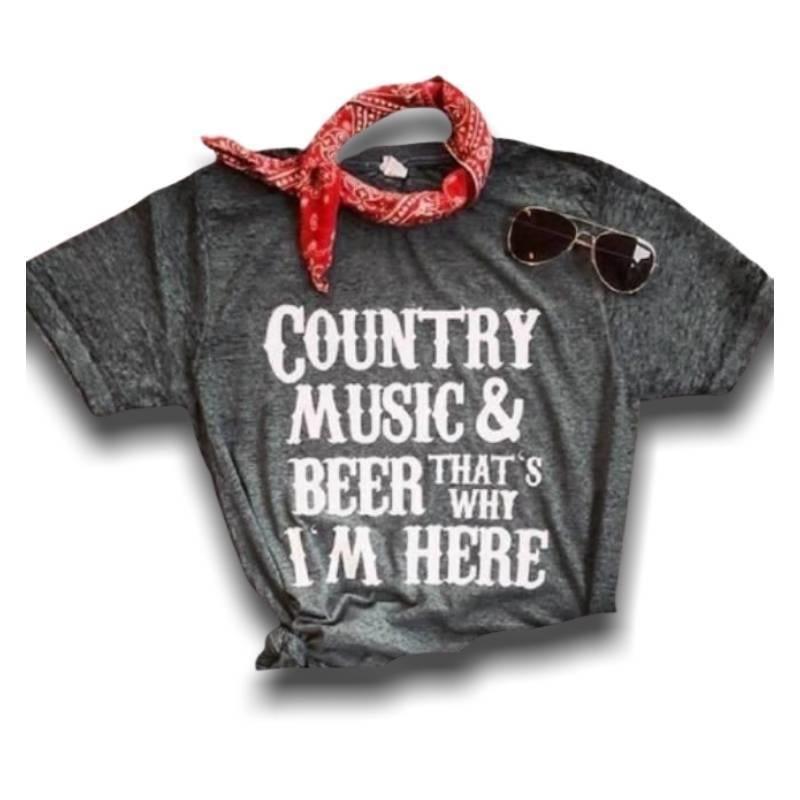 Vintage Country-Musik-T-Shirt
