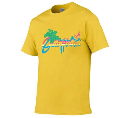 Vintage-Hawaii-T-Shirt für Damen