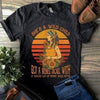 Vintage-Hippie-T-Shirt für Damen