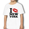 Vintage-T-Shirt „I Love New York“ für Mädchen