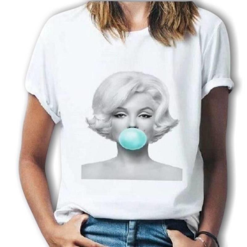 Vintage Marilyn Monroe T-Shirt für Damen