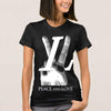 Vintages Friedens- und Liebes-T-Shirt