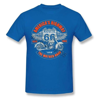 Vintage Route 66 T-Shirt für Herren