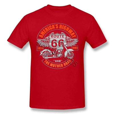 Vintage Route 66 T-Shirt für Herren