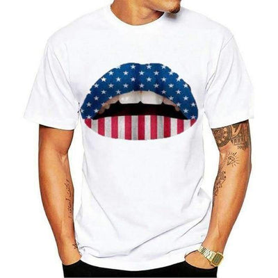 Vintage-T-Shirt im amerikanischen Stil