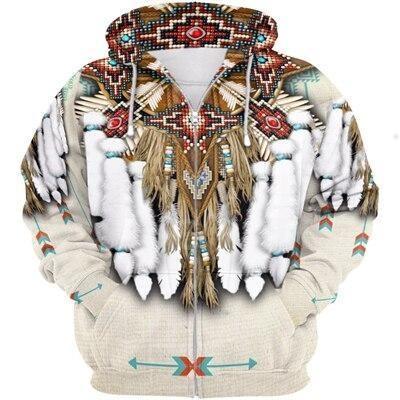 Vintage-Jacke der amerikanischen Ureinwohner