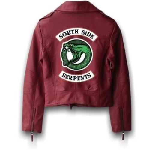 Vintage Riverdale Jacke Rot