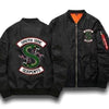 Vintage Riverdale Serpent Herrenjacke